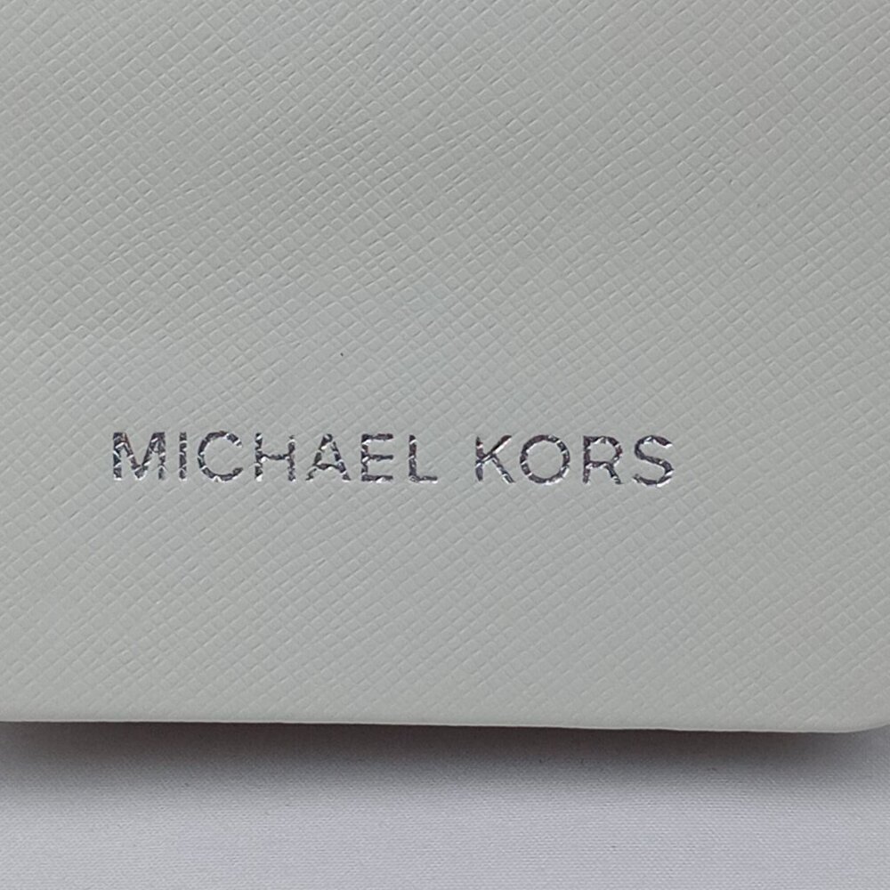 Michael Kors White Saffiano Sunglasses Eyeglasses Hard Case
